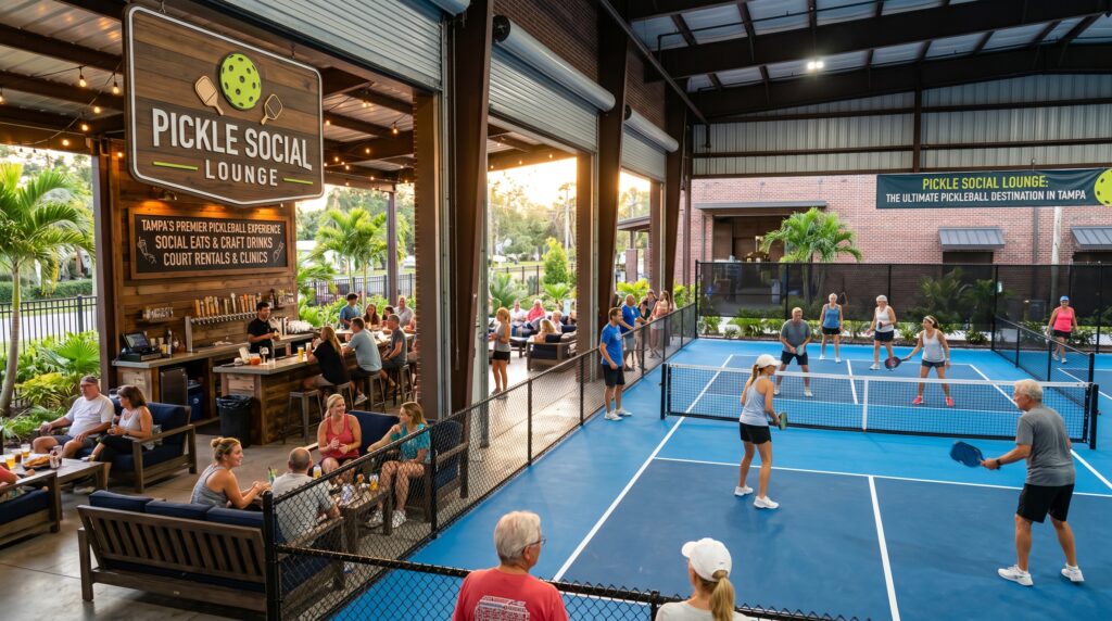 Why Pickle Social Lounge is the Ultimate Destination for Pickleball in Tampa