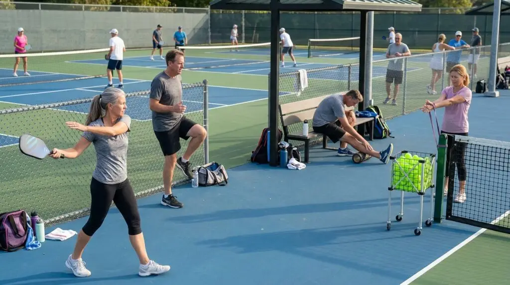 The Best Warm-Up and Recovery Exercises for Pickleball Players