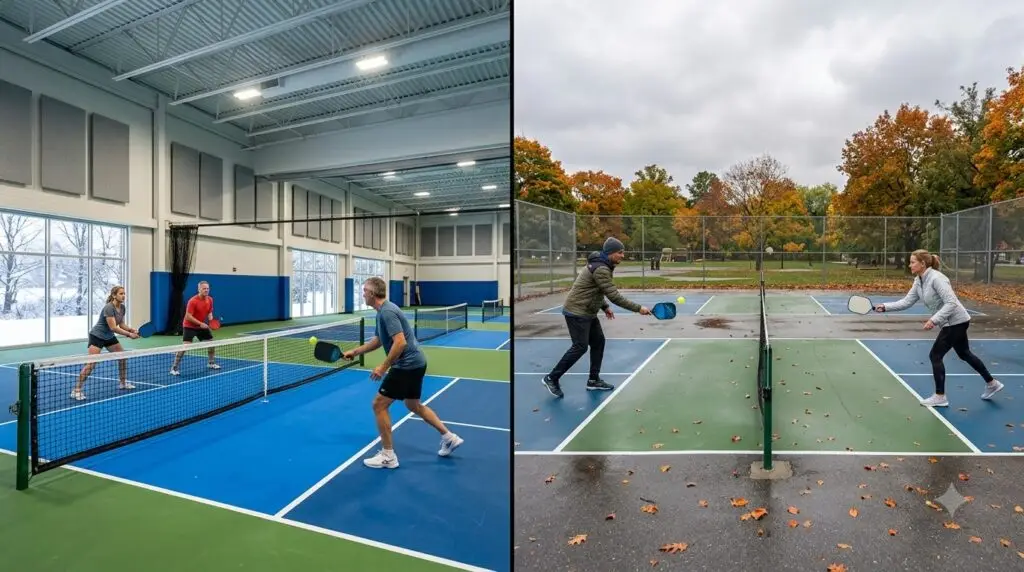 Current image: Indoor vs Outdoor Pickleball: Which One Is Better for Year-Round Play?