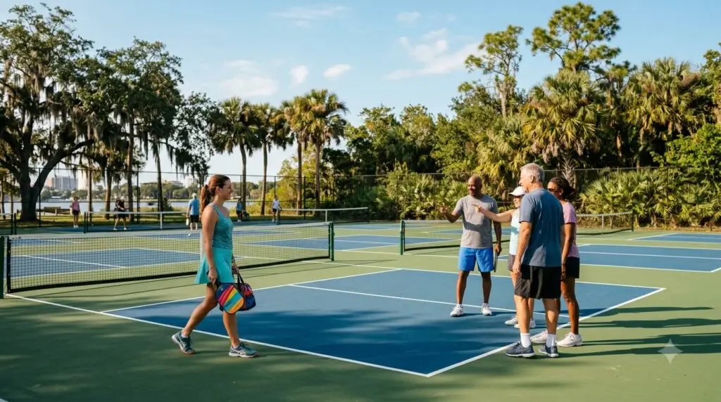 Current image: No Partner, No Problem: How to Start Playing Pickleball in Tampa When You Come Alone