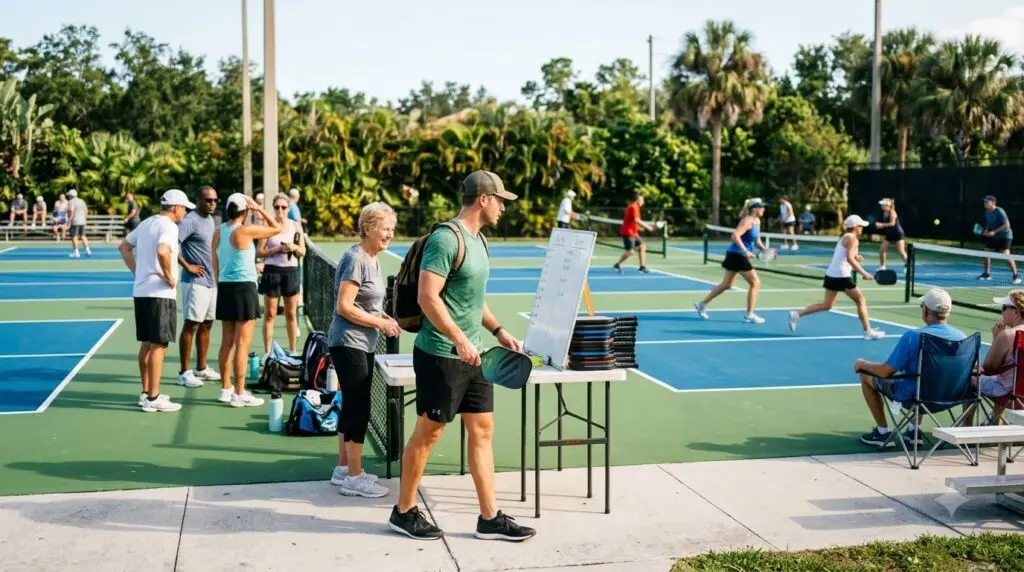 Current image: Pickleball Open Play Tampa: No Partner? How to Join Alone and Still Get Competitive Games